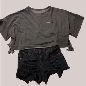 Vintage Fringe Crop Top